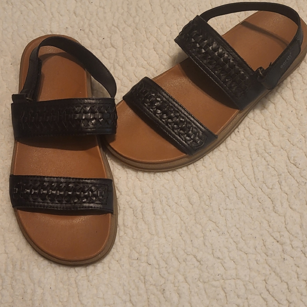 Black Strappy Sandals